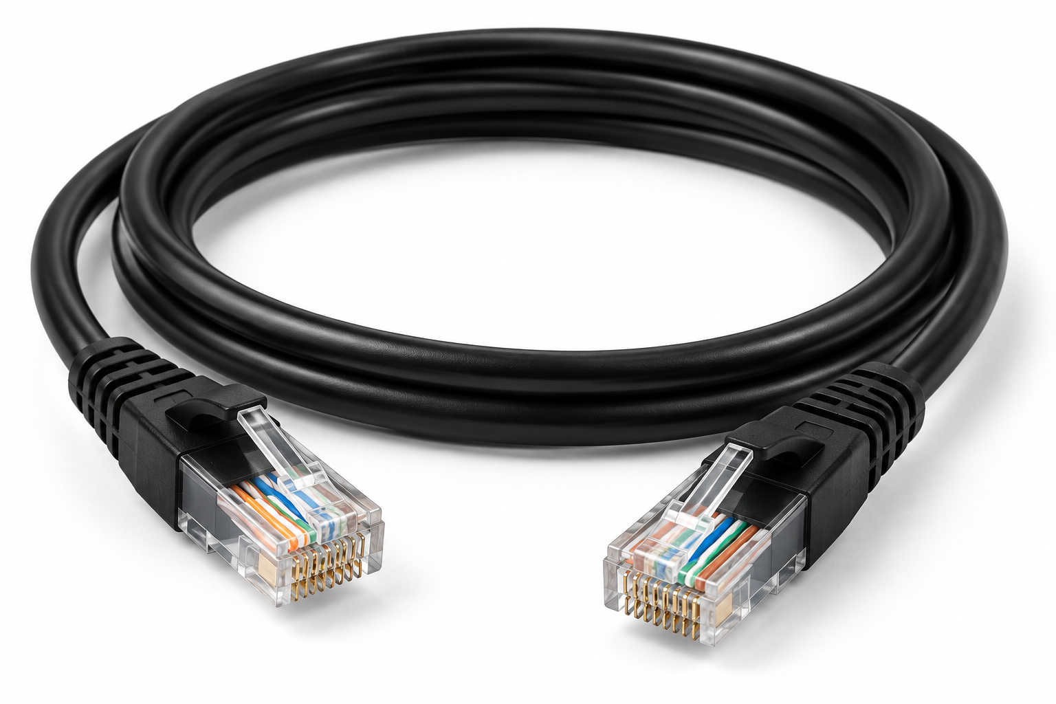 Patch Cord Ethernet con conectores RJ45